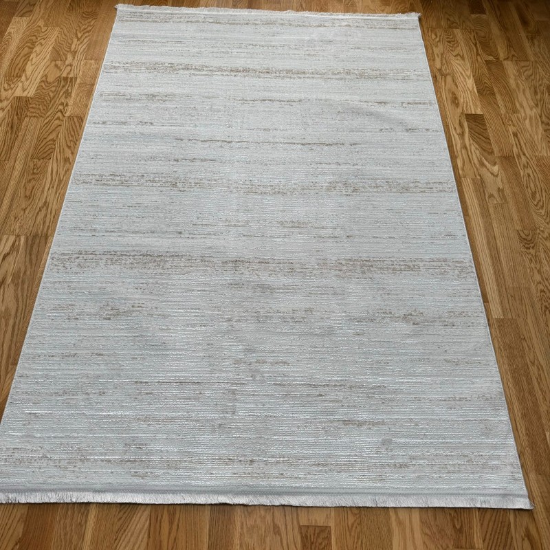 Bambu Saten - Beyaz Açık Kahve