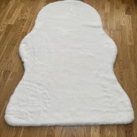 Suni Tavşan Postu - Beyaz 2