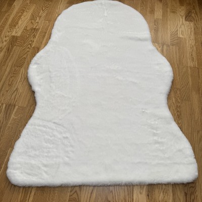 Suni Tavşan Postu - Beyaz 2