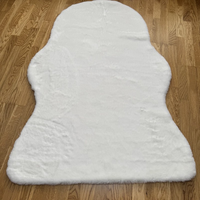 Suni Tavşan Postu - Beyaz 2