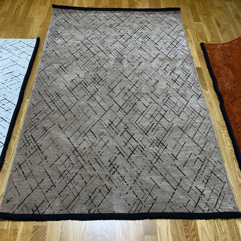 Şönil dokuma kilim-KAHVE 08